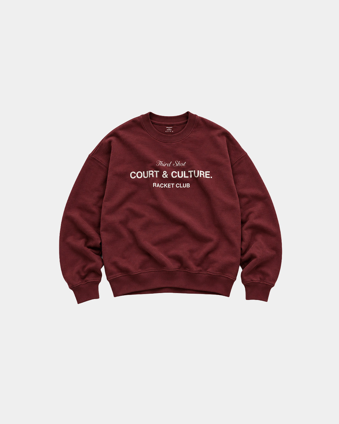 Women's Court & Culture Sweatshirt - Burgundy