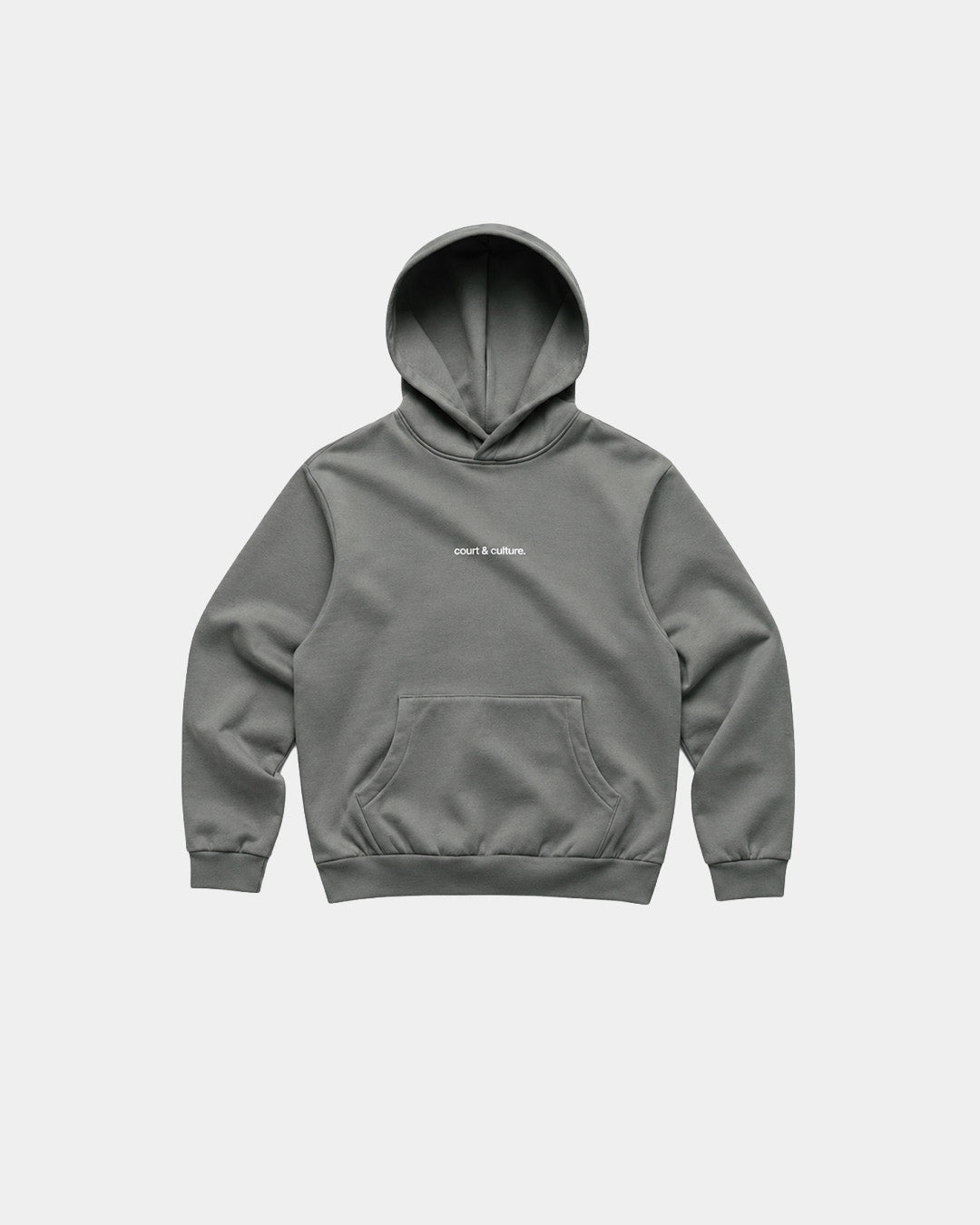 Men's Court & Culture Box Hoodie - Warm Stone