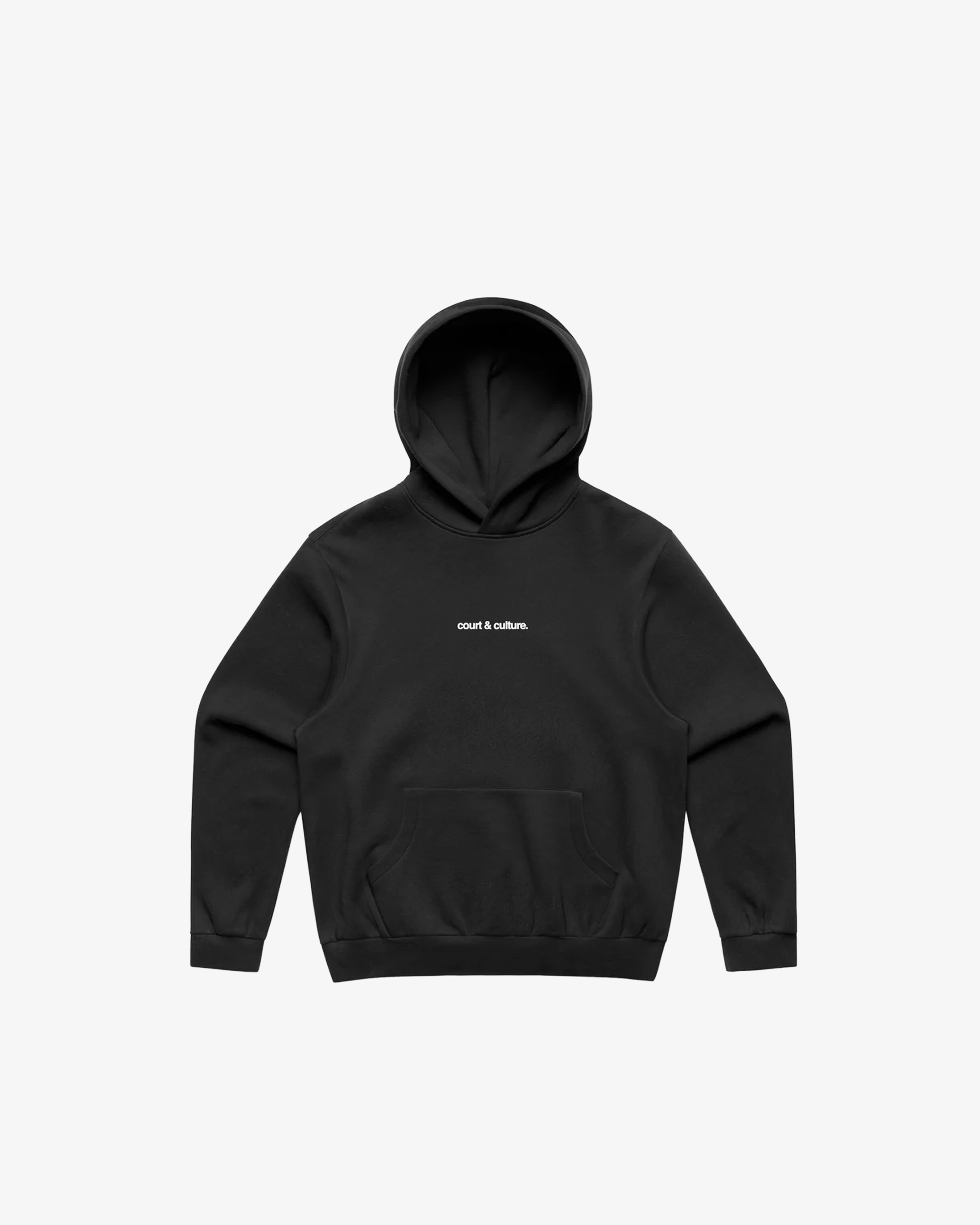 Third Shot Court and Culture Relaxed Box Hood — padel & pickleball hoodie