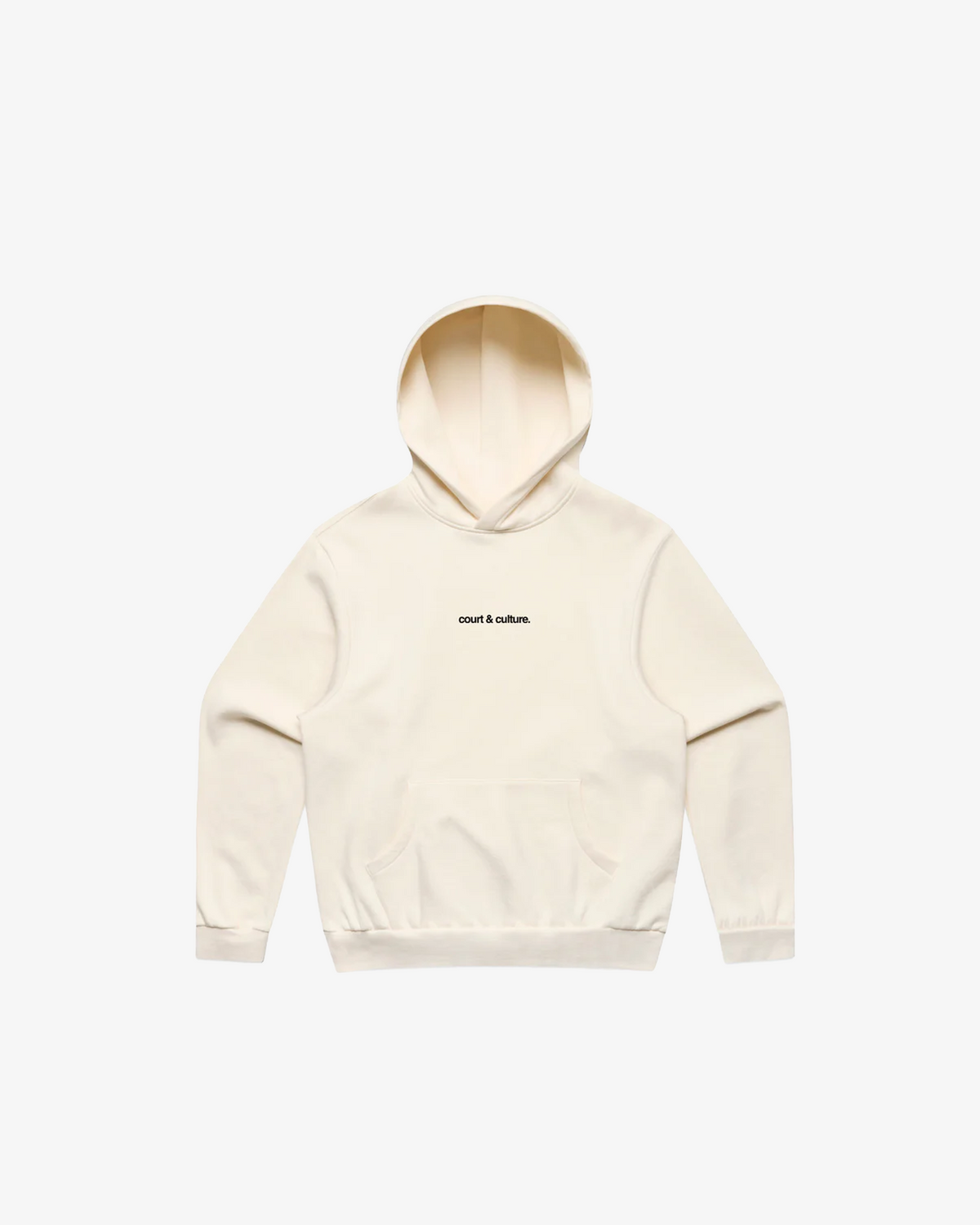 Third Shot Court and Culture Relaxed Box Hood — padel & pickleball hoodie