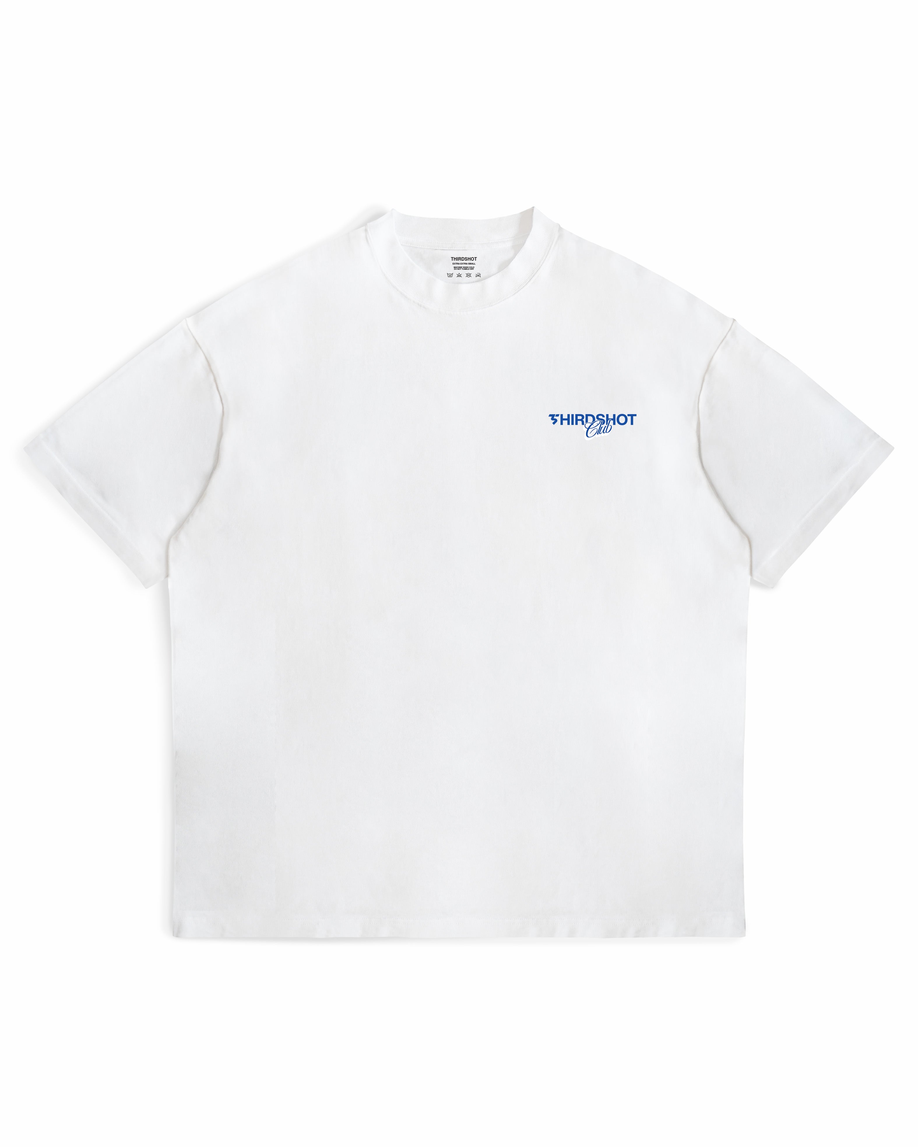 Third Shot Founded Box Tee - Black and White