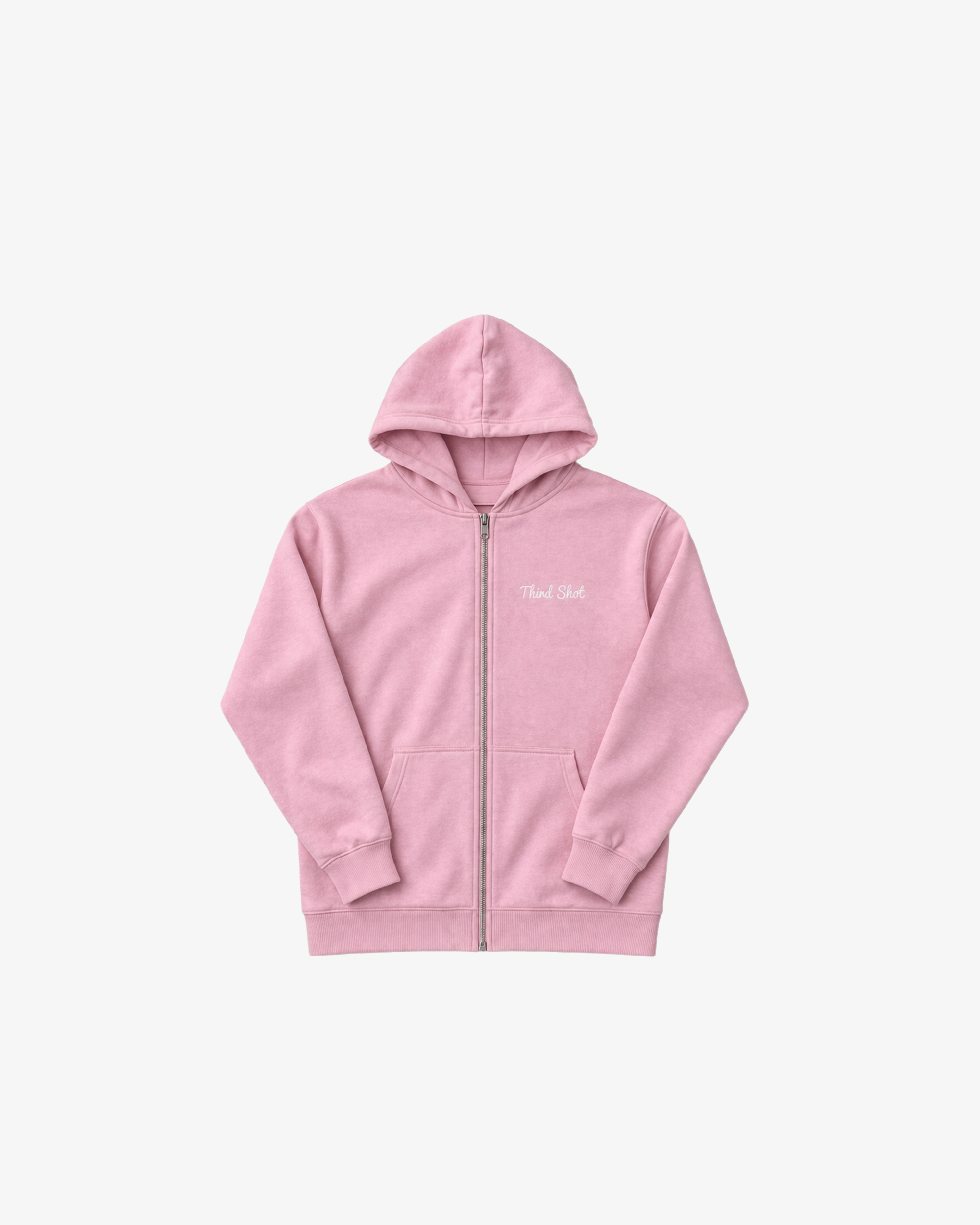 Third Shot The Rae Fluffy Zipped Hoodie — padel & pickleball hoodie
