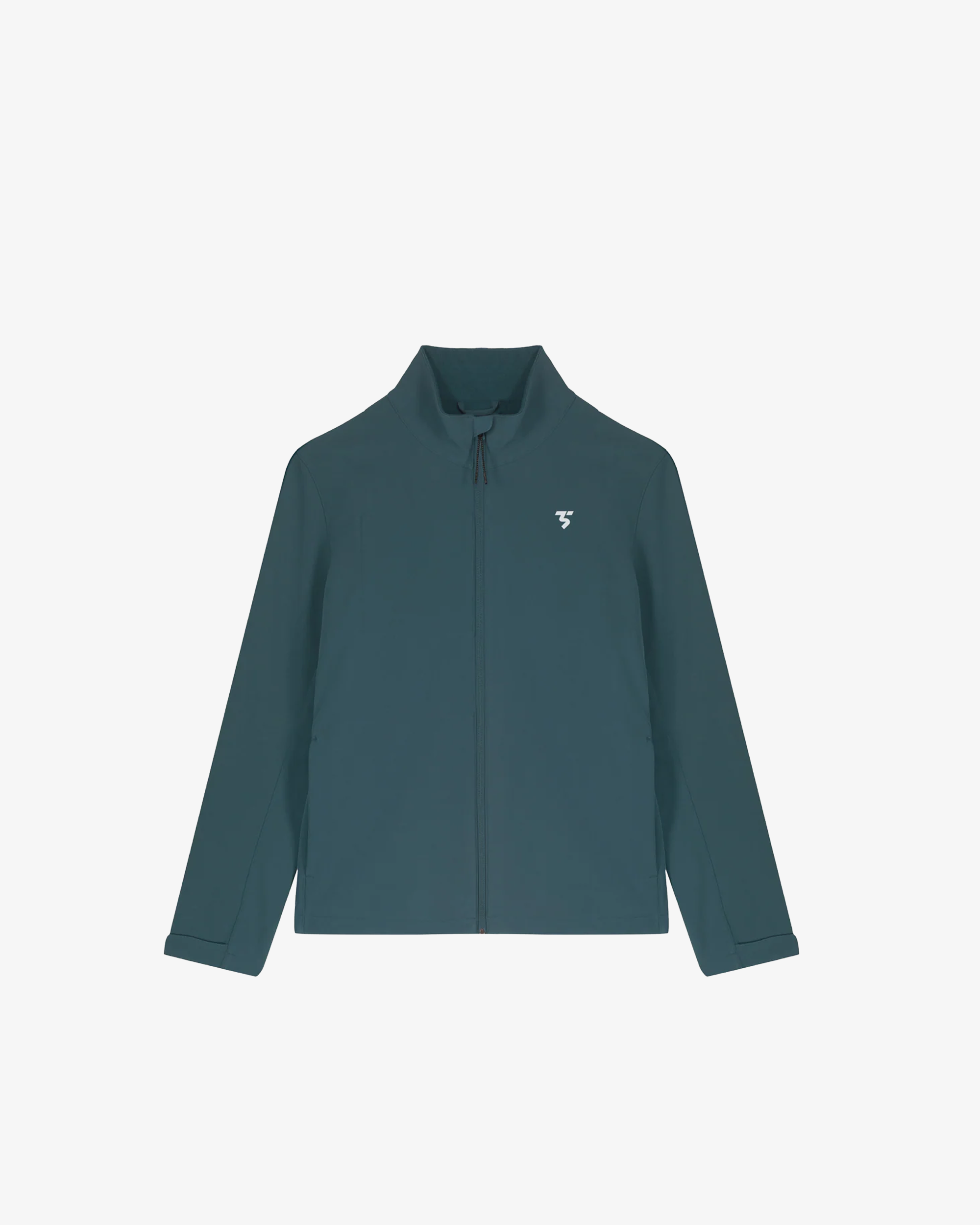 Softshell Jacket - Recycled in Teal — Third Shot UK pickleball & padel jacket