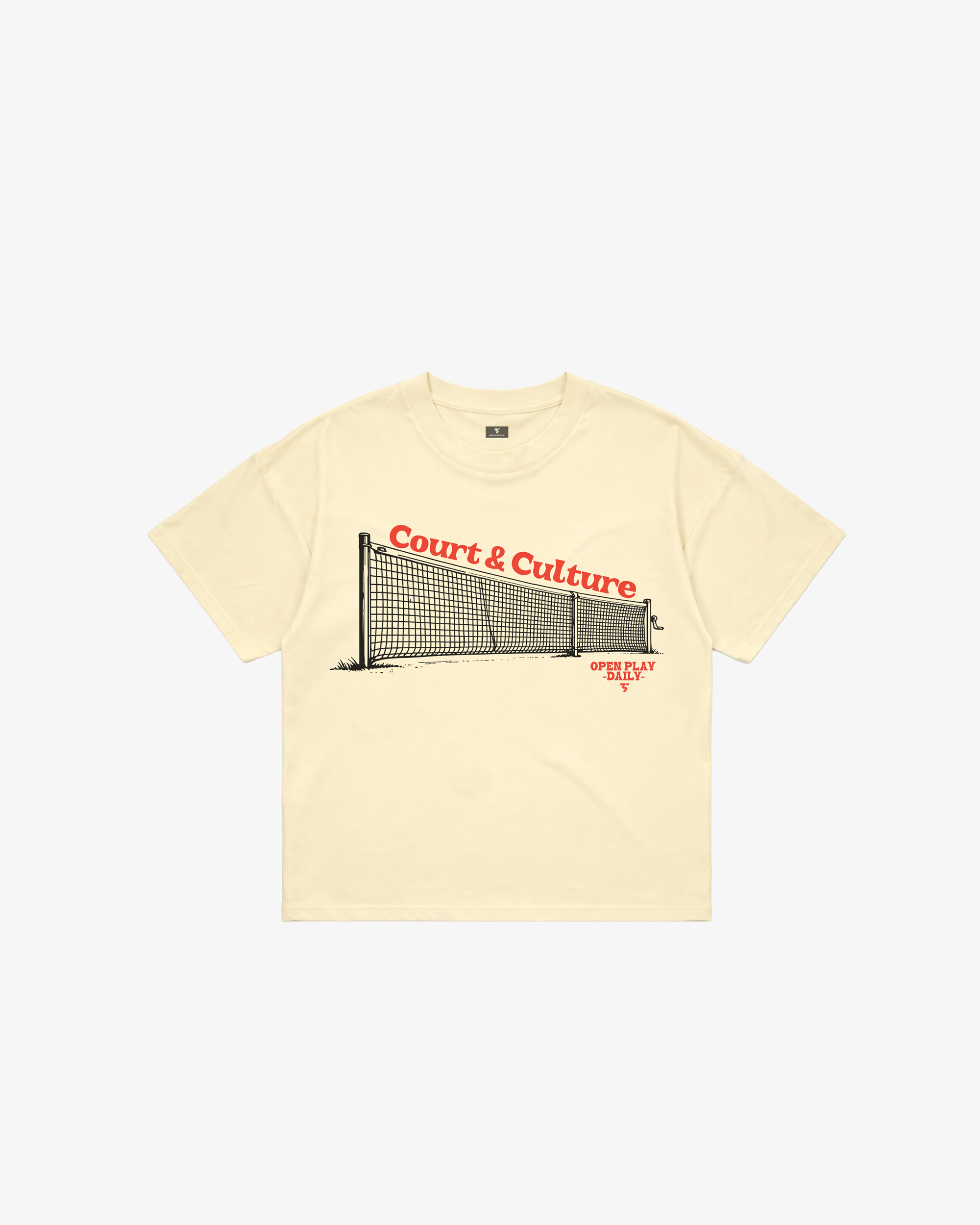 Third Shot Women's Court and Culture Statement Tee — padel & pickleball t-shirt
