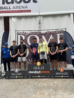 Josh Roberts Wins Bronze at the Rome Open Pickleball Tournament