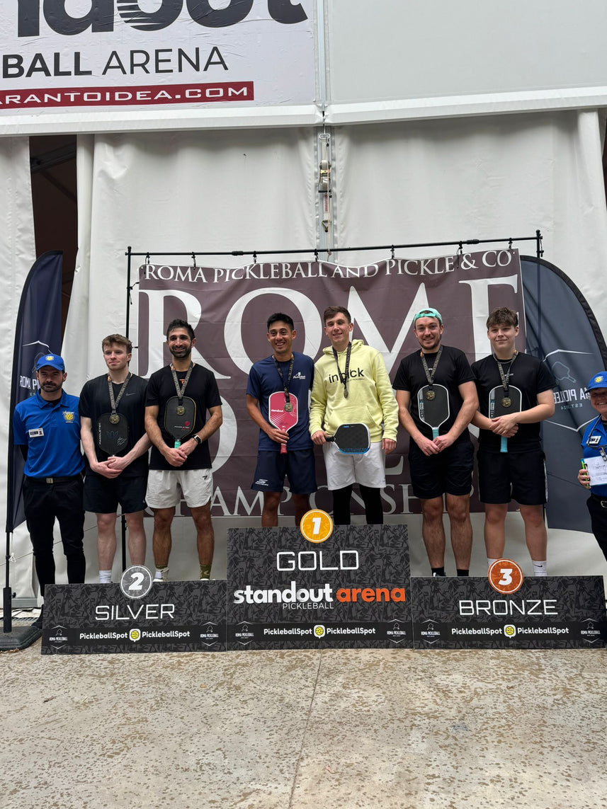 Josh Roberts Wins Bronze at the Rome Open Pickleball Tournament