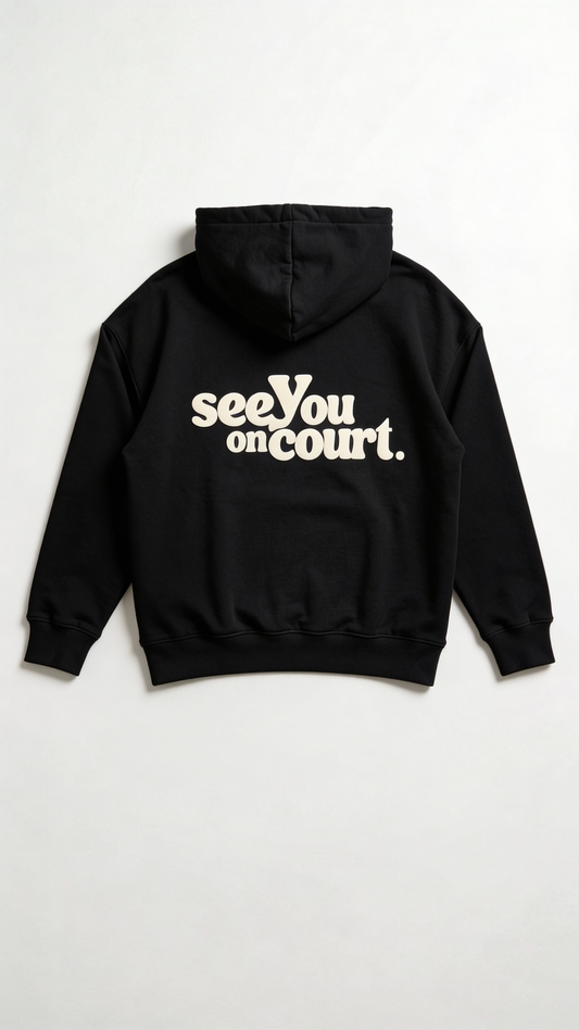 Relaxed Hoodie - See You On Court