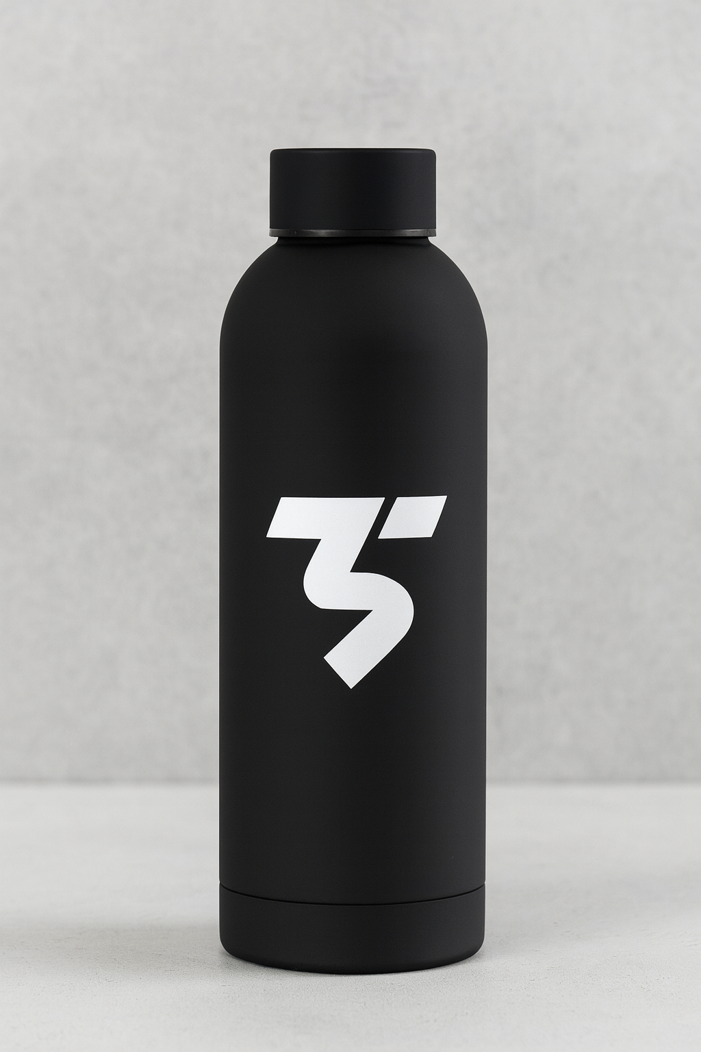 Matt Black Thermo Bottle - 500ml