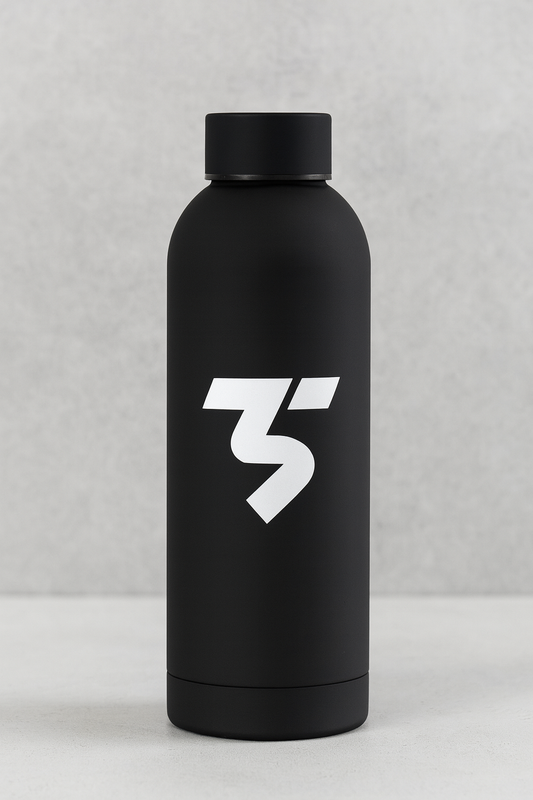 Matt Black Thermo Bottle - 500ml