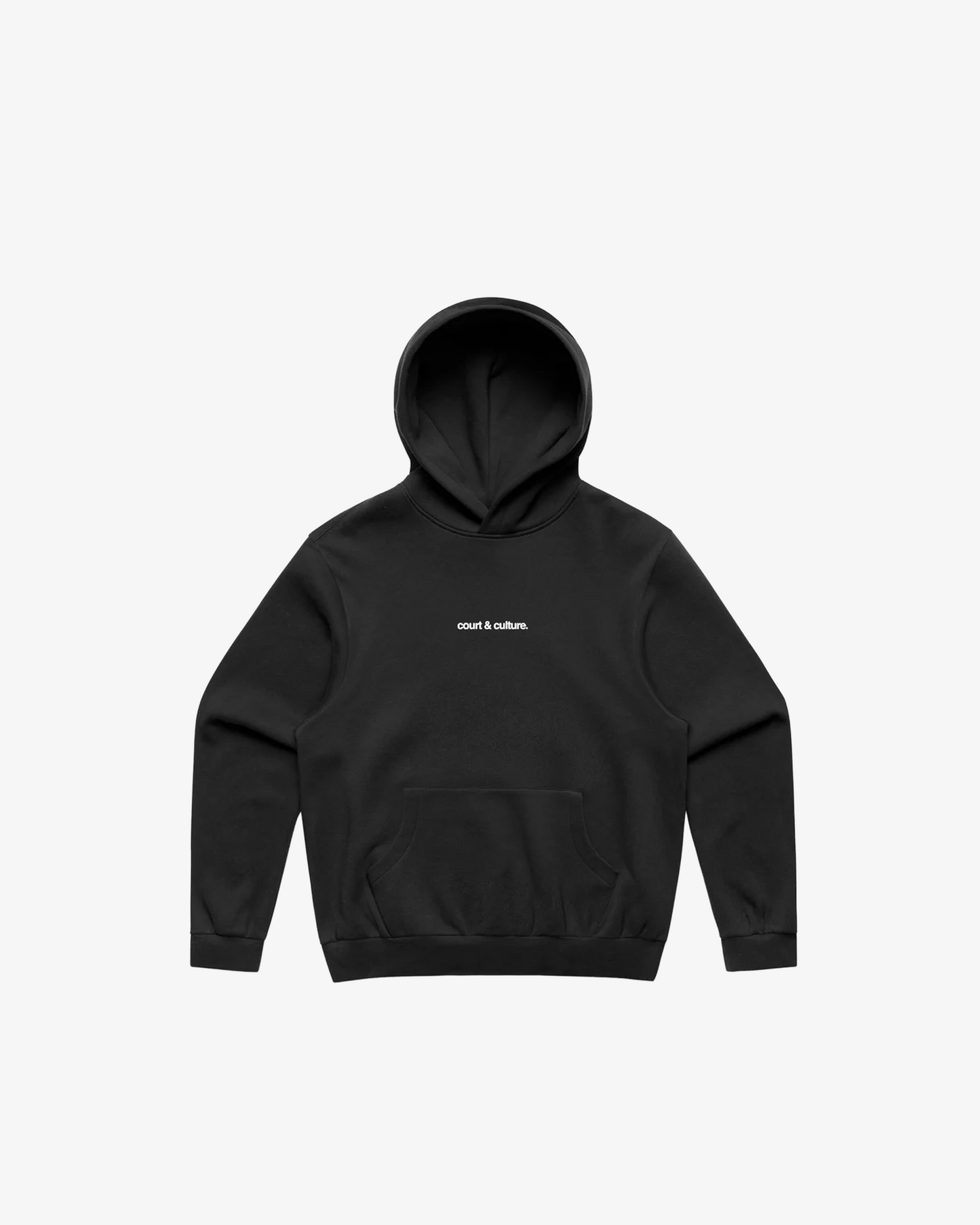 Third Shot Court and Culture Relaxed Box Hood — padel & pickleball hoodie