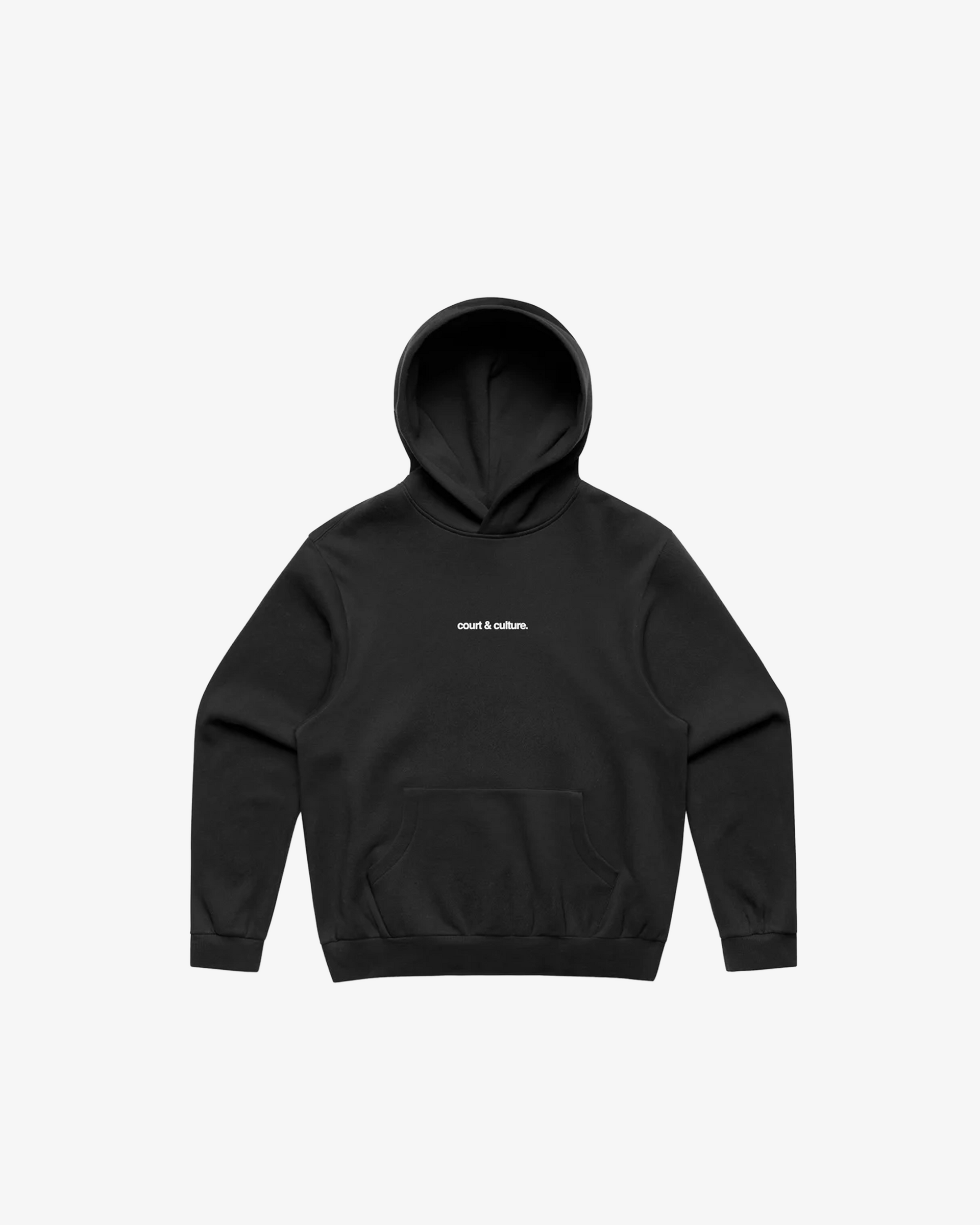Third Shot Court and Culture Relaxed Box Hood — padel & pickleball hoodie