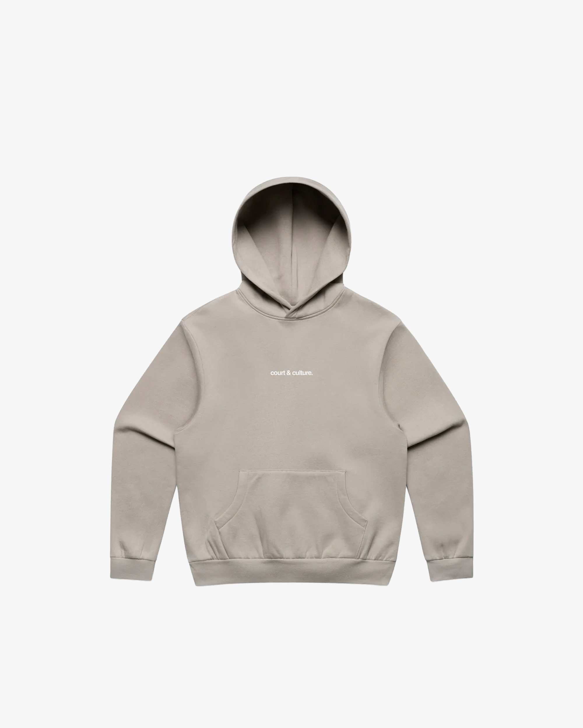 Third Shot Court and Culture Relaxed Box Hood — padel & pickleball hoodie