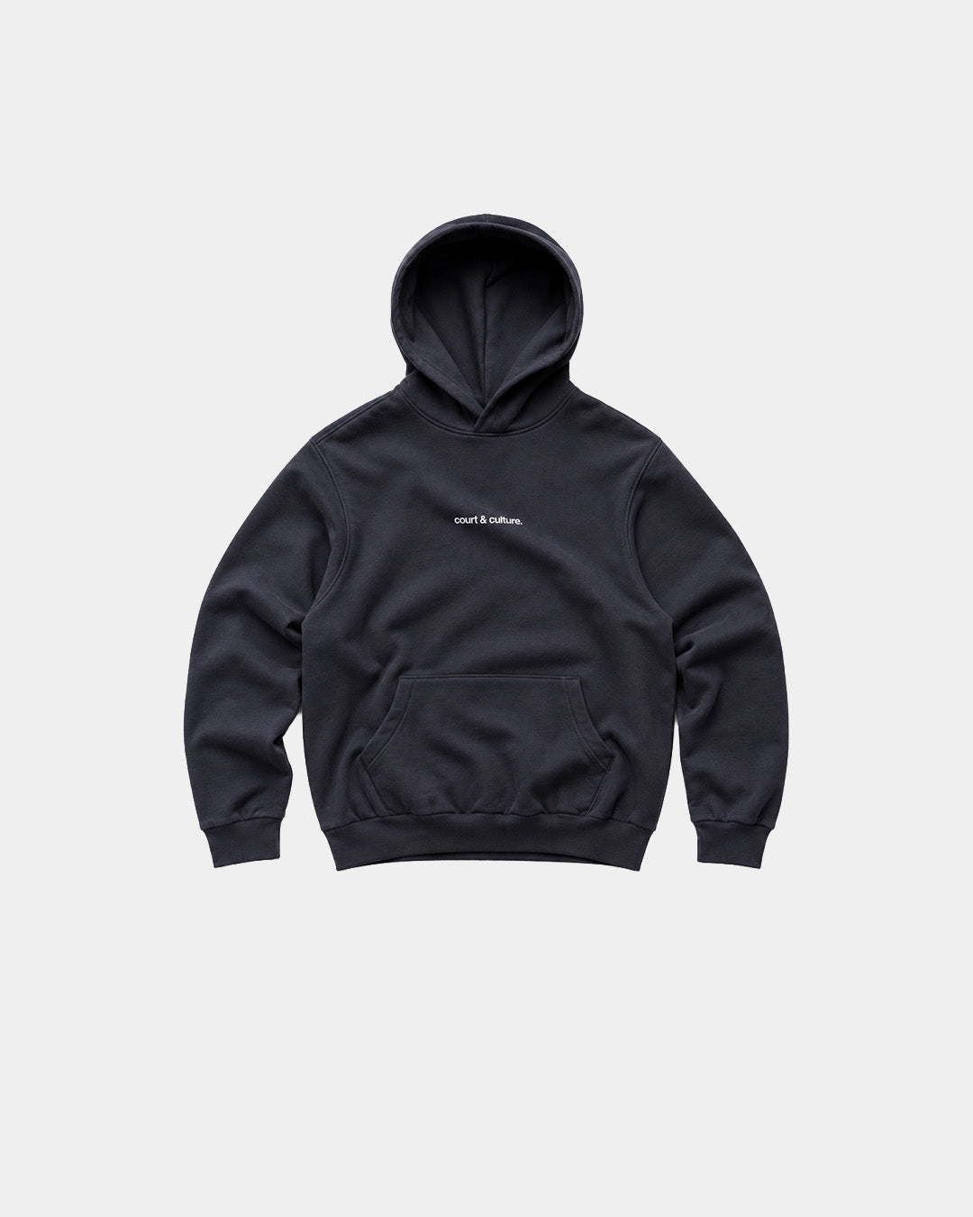 Men's Court & Culture Box Hoodie - Navy