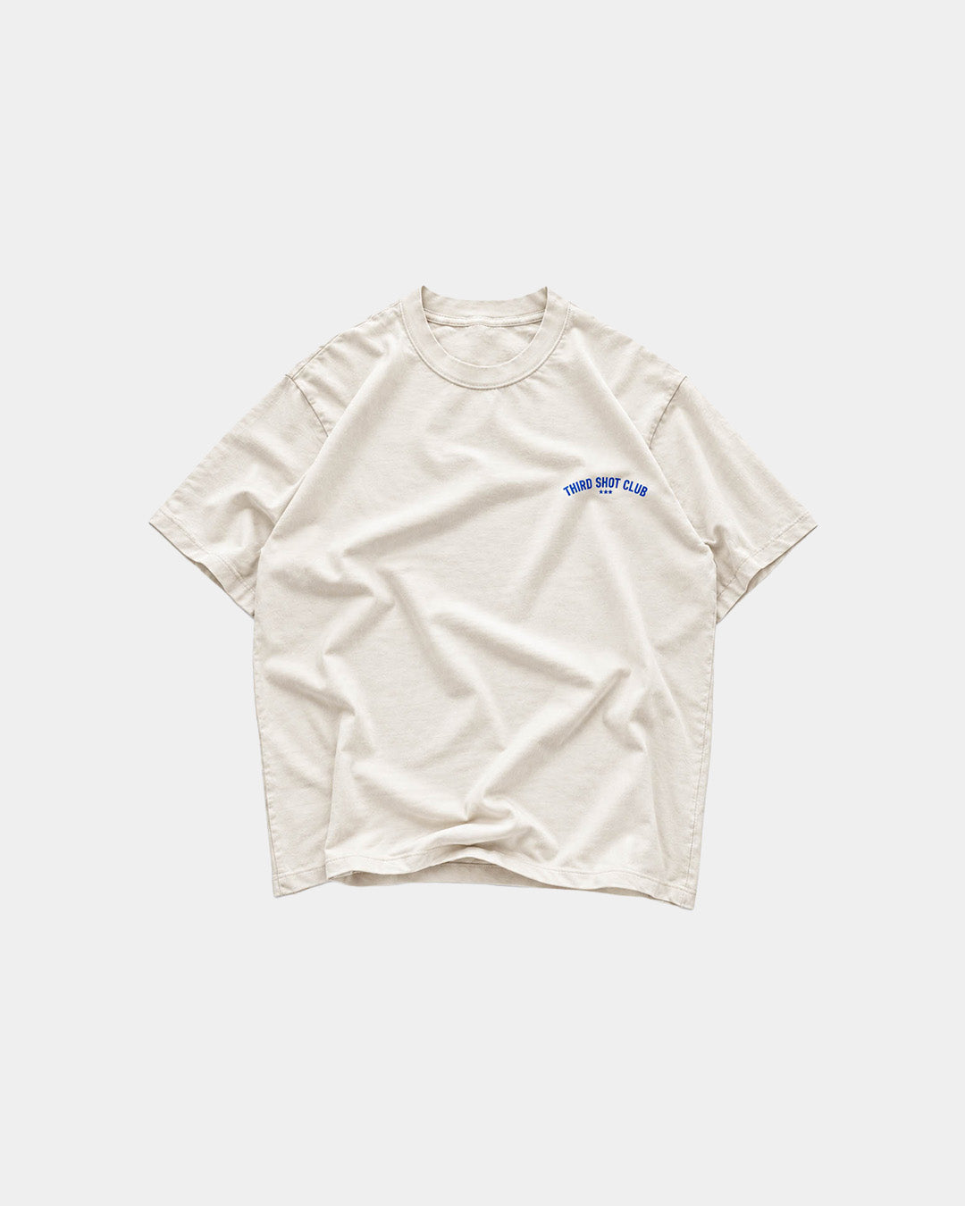 Americano T-shirt - Ecru and Blue