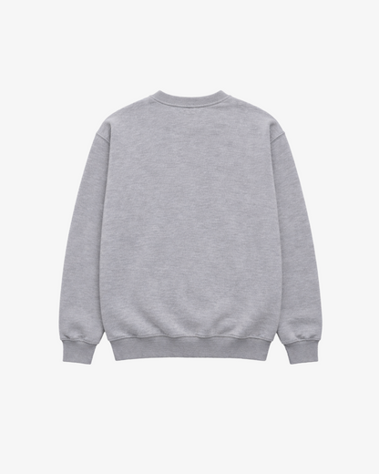 Heavy Oversized Embroidered Sweatshirt — Third Shot UK pickleball & padel sweatshirt - back view