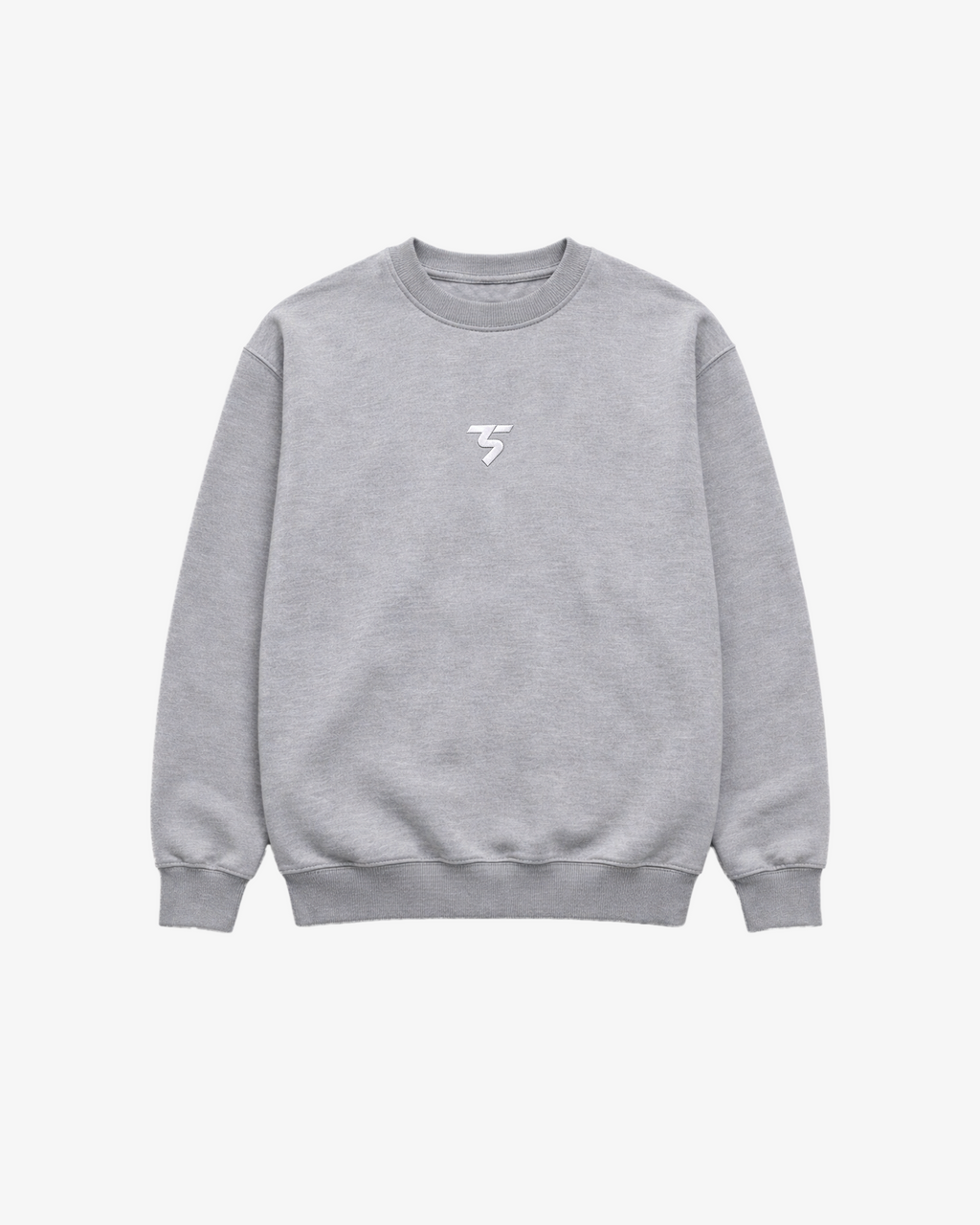 Heavy Oversized Embroidered Sweatshirt — Third Shot UK pickleball & padel sweatshirt