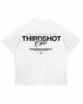 Third Shot Founded Box Tee - Ecru and Black