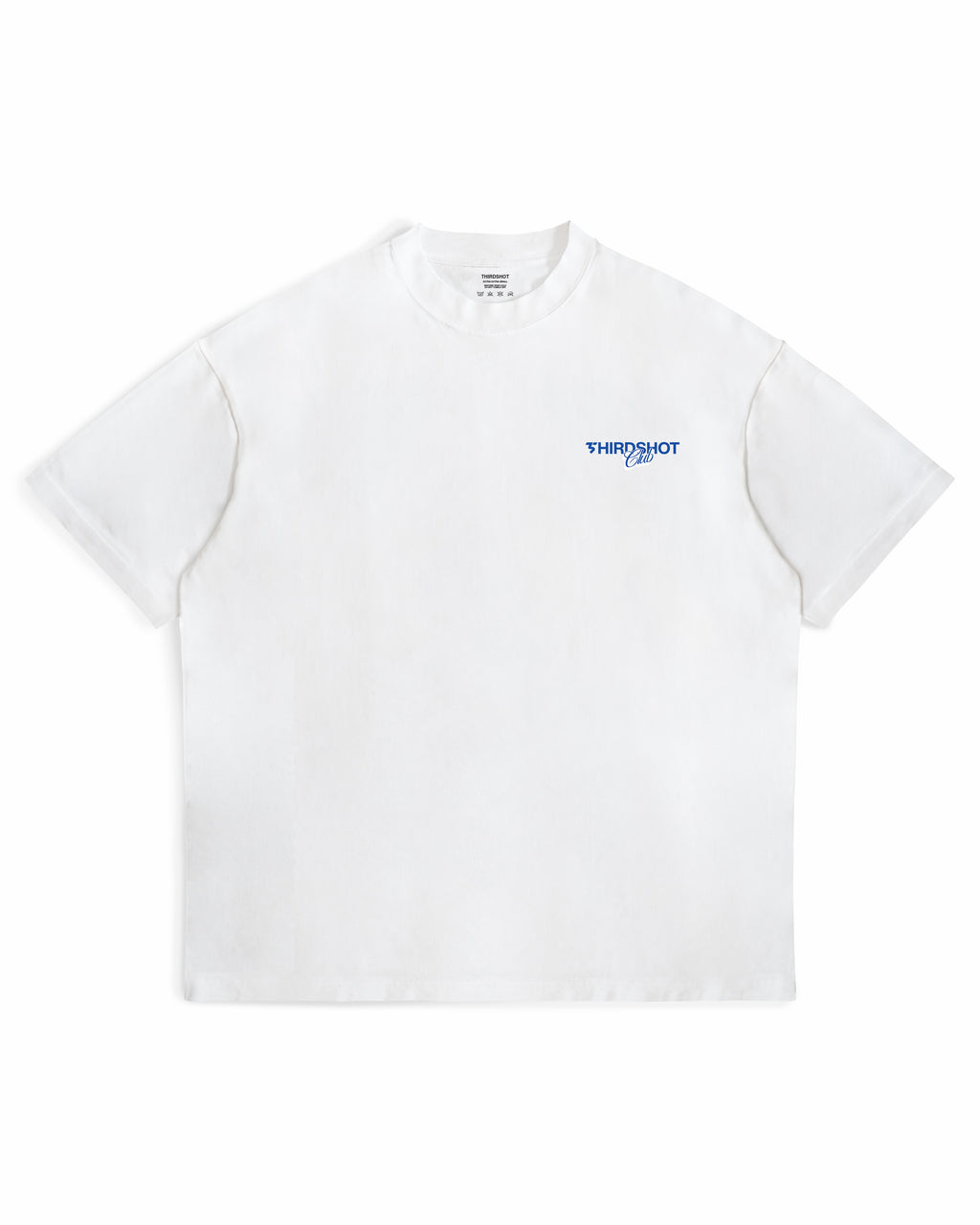 Third Shot Founded Box Tee – Court Tee, White