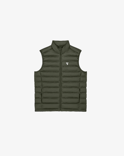 Third Shot Quilted Gilet — padel & pickleball jacket