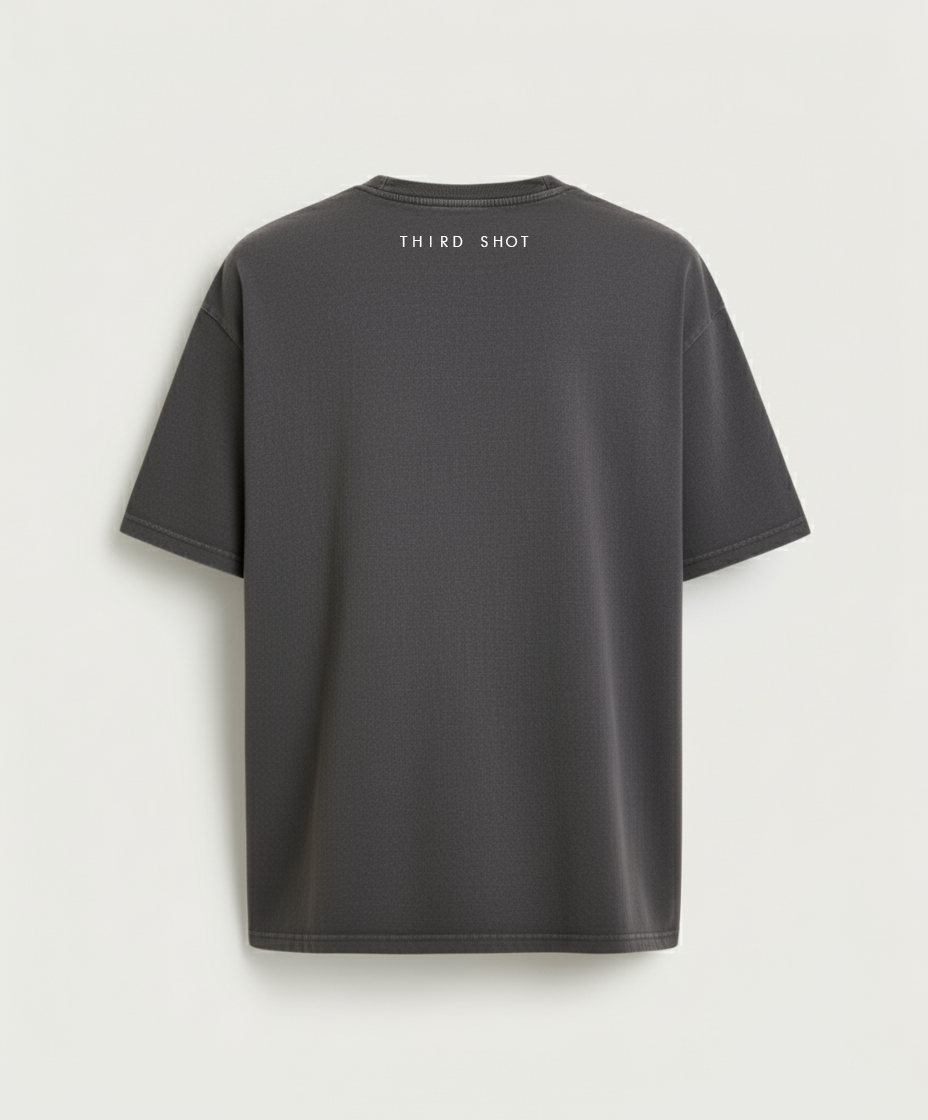 Heavy Vintage Tee — Third Shot UK pickleball & padel tee