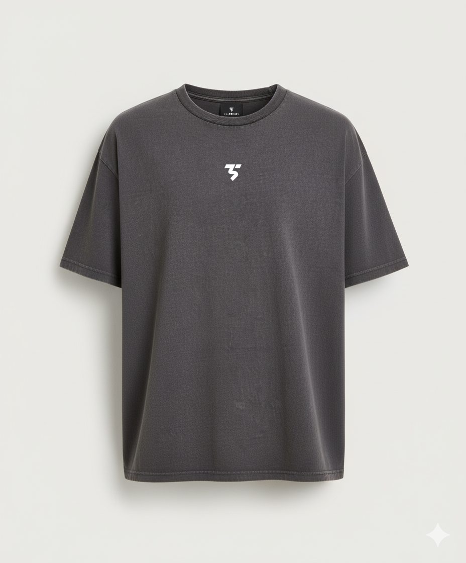 Heavy Vintage Tee — Third Shot UK pickleball & padel tee