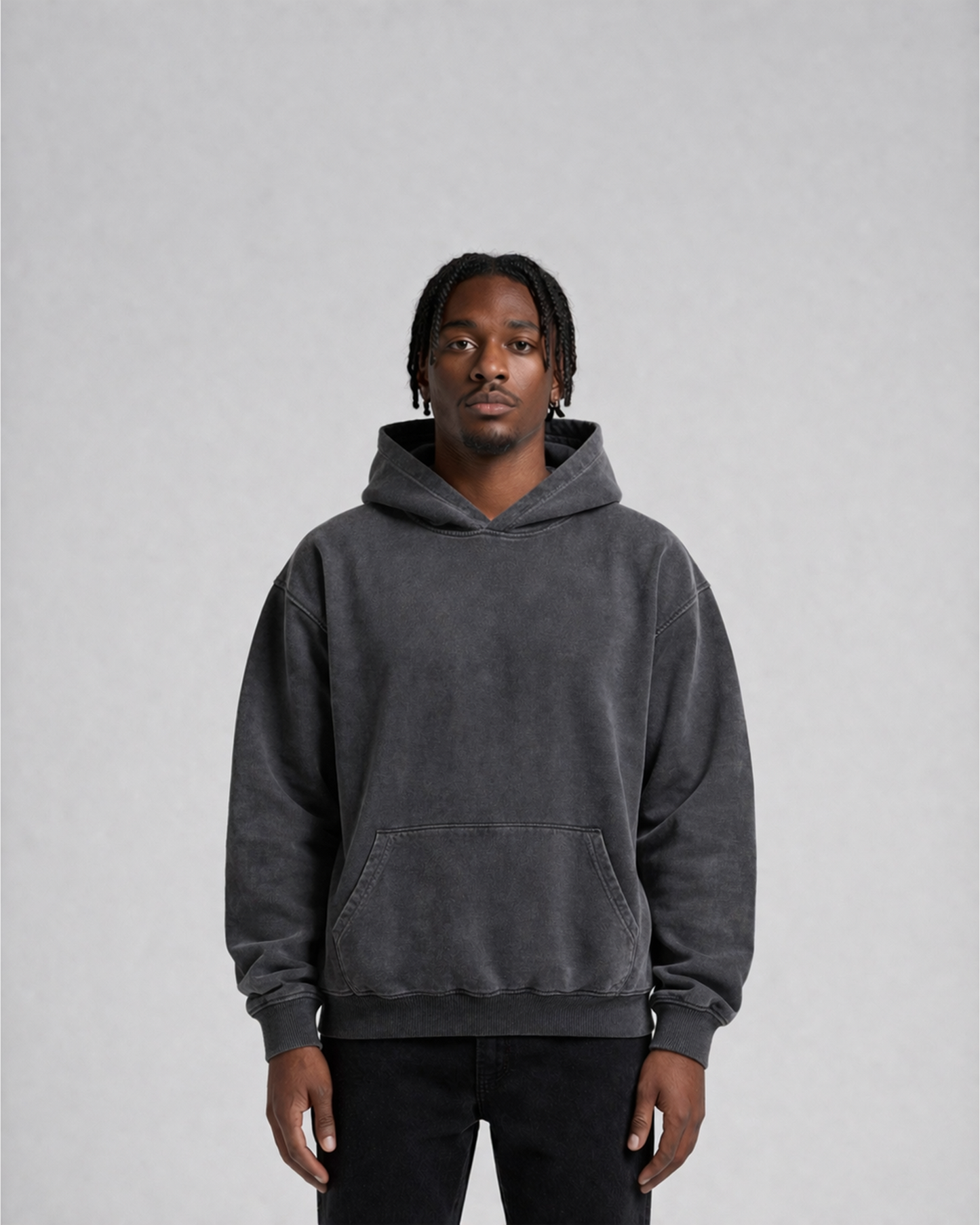 Signature Heavyweight Hoodie - 400gsm — Third Shot UK pickleball & padel hoodie - on model