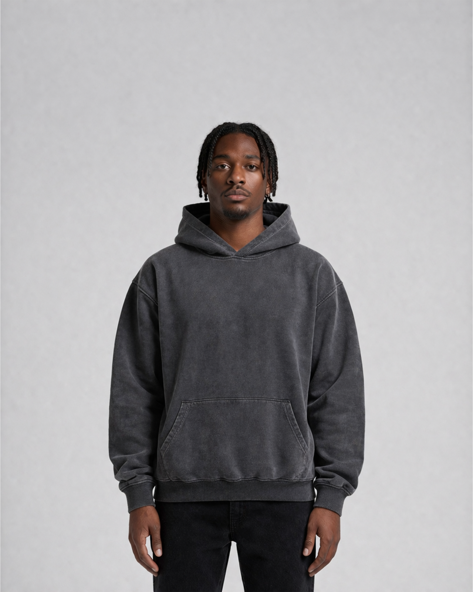 Signature Heavyweight Hoodie - 400gsm — Third Shot UK pickleball & padel hoodie - on model