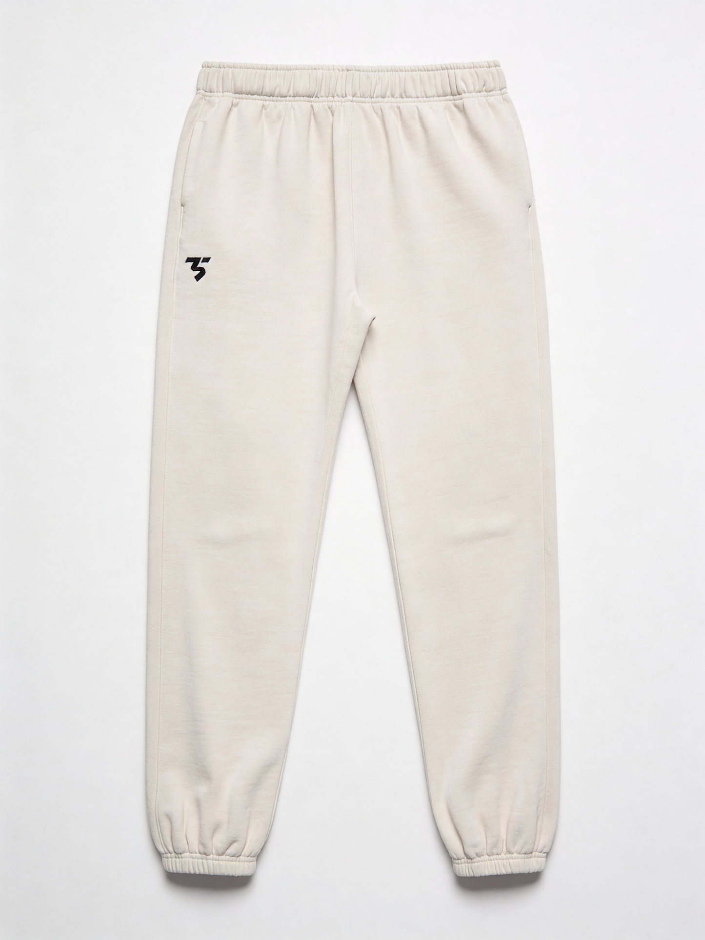 Washed beige sweatpants 