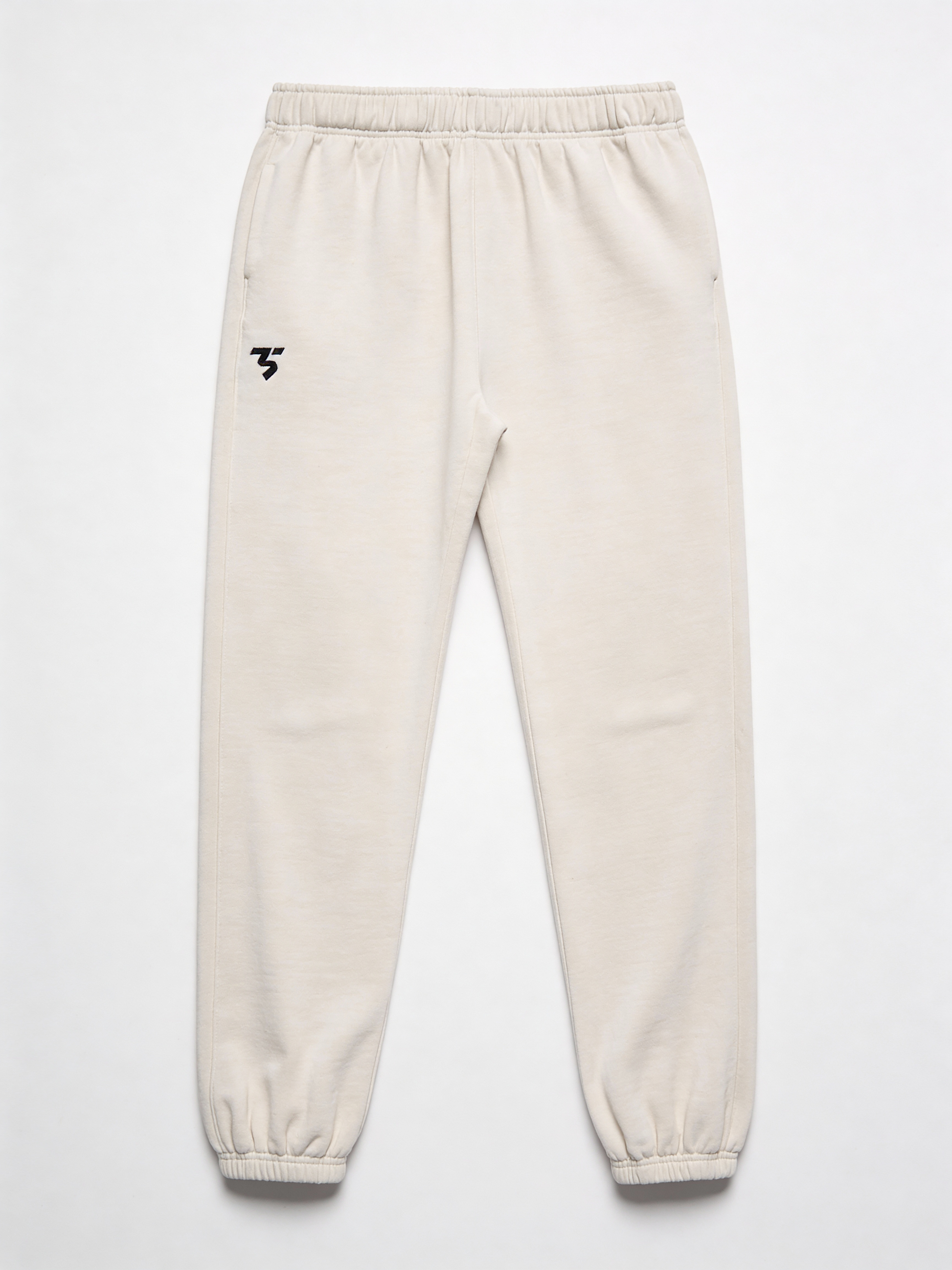 Washed beige sweatpants 