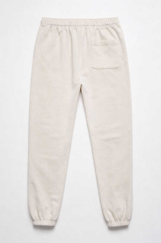Relaxed Fleece Joggers – Washed Grey