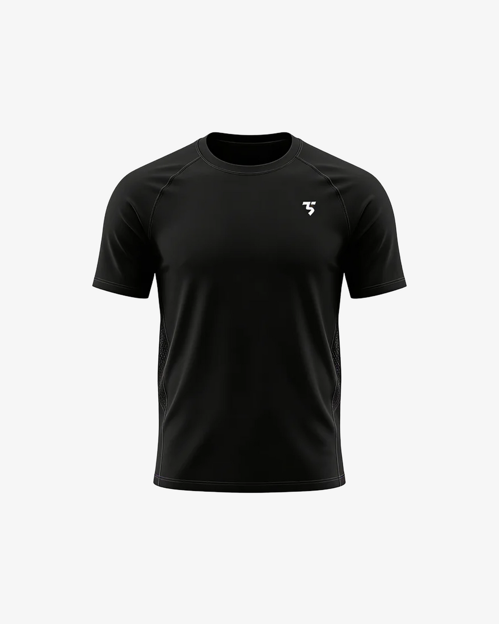 Third Shot Quick Dry Activewear Top in Charcoal — padel & pickleball performance top