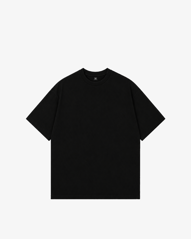 Third Shot Founded Box Tee – Court Tee, Black