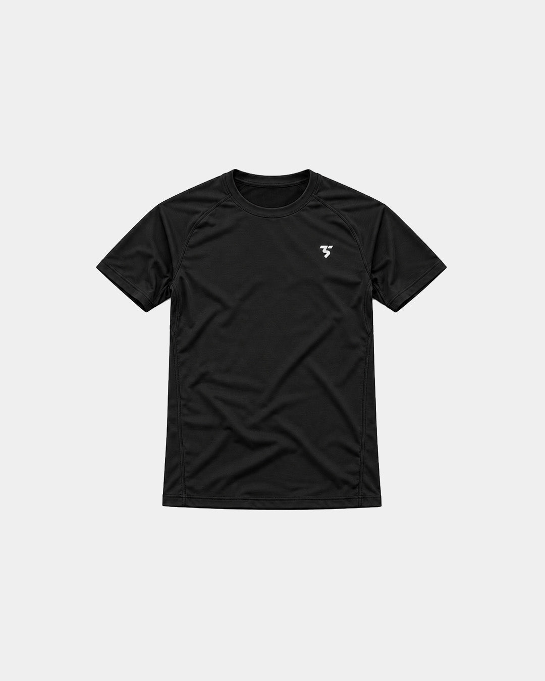 Men's Quick-Dry Activewear Top - Black