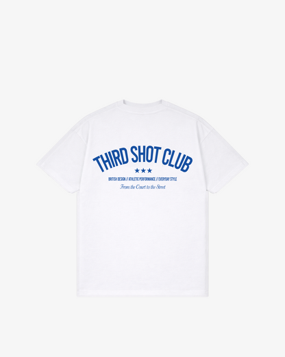 Third Shot Club Star Box Tee — padel & pickleball t-shirt
