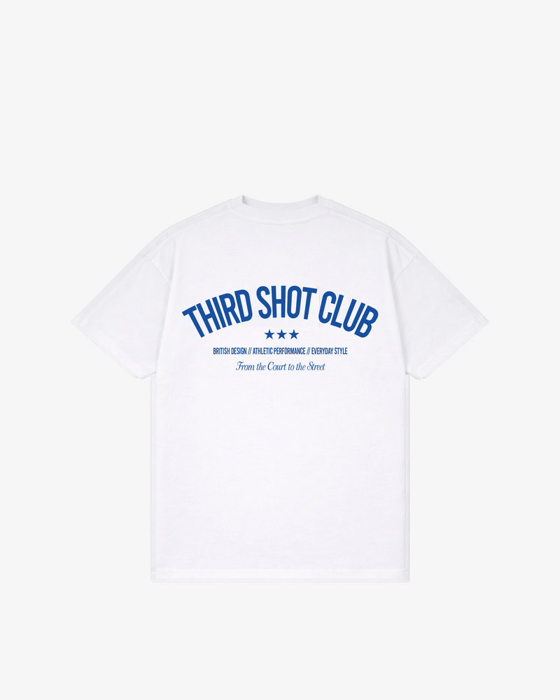 Third Shot Club Star Box Tee — padel & pickleball t-shirt
