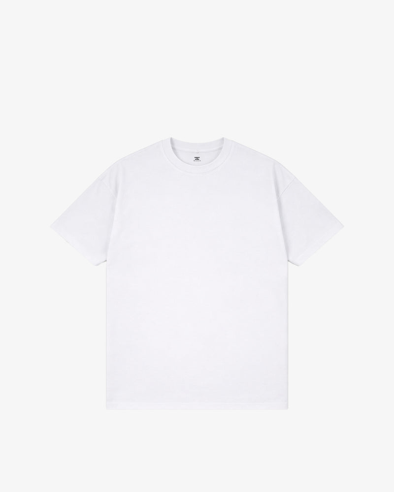 Third Shot Founded Box Tee – Court Tee, White