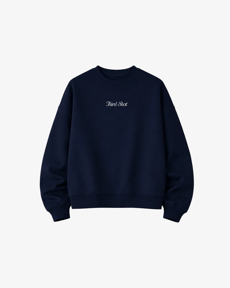 Third Shot Relaxed Dropped-Shoulder Women's Sweatshirt — padel & pickleball sweatshirt