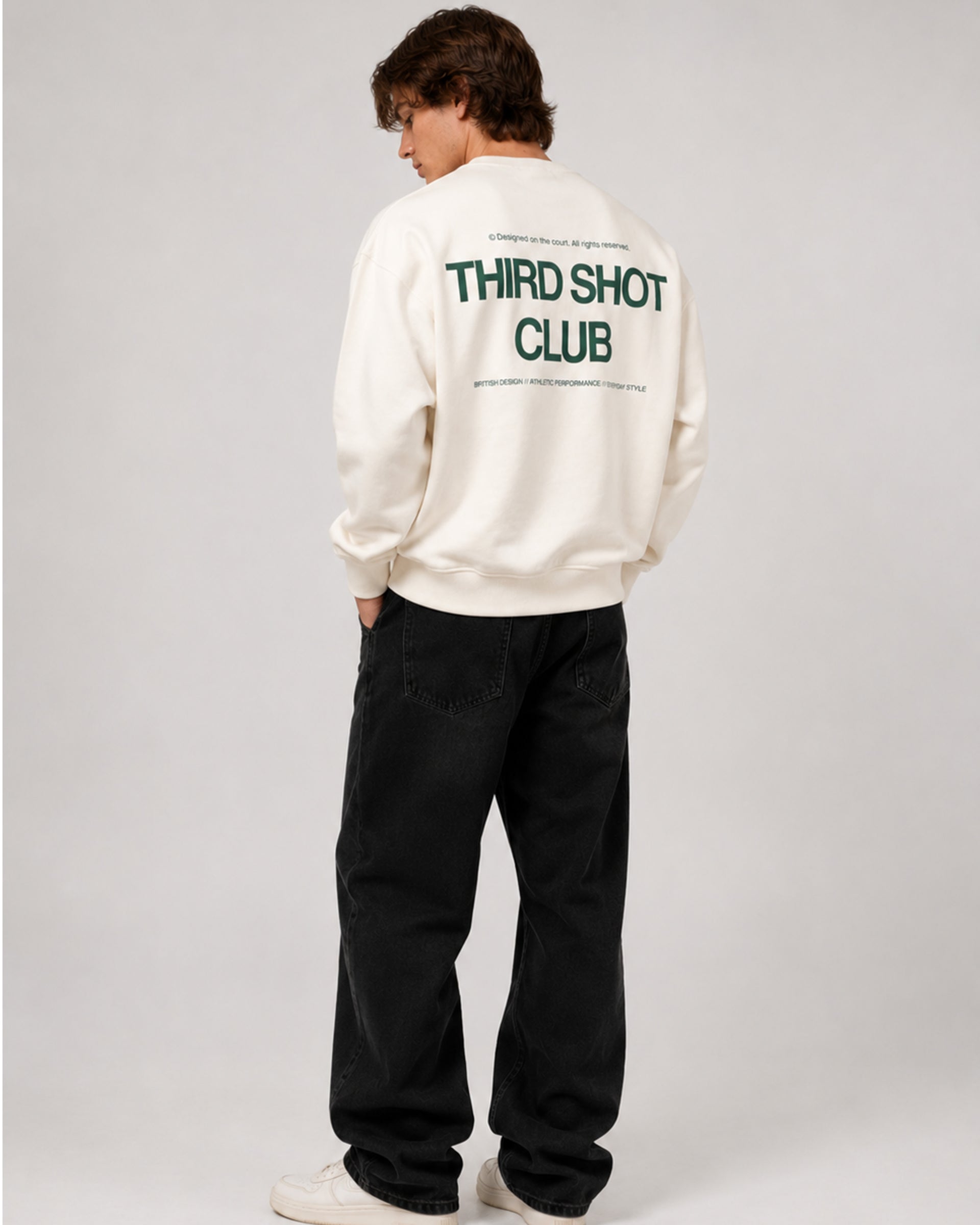 Third Shot Club Oversized Sweatshirt