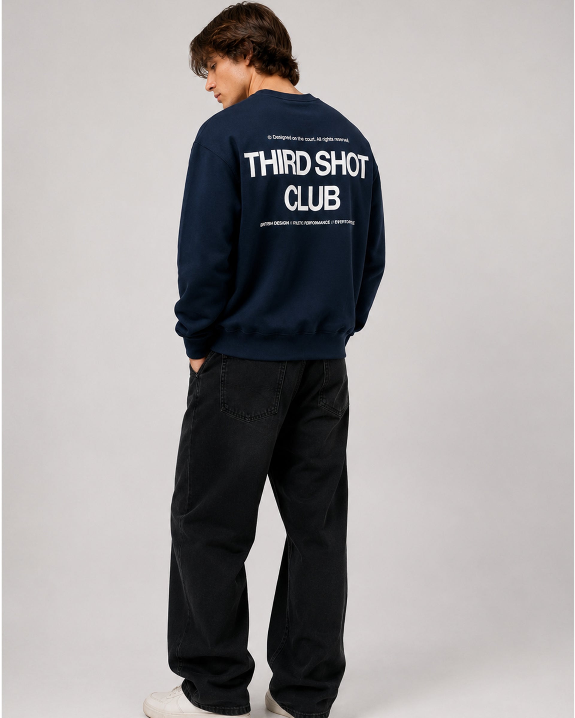 Third Shot Club Oversized Sweatshirt