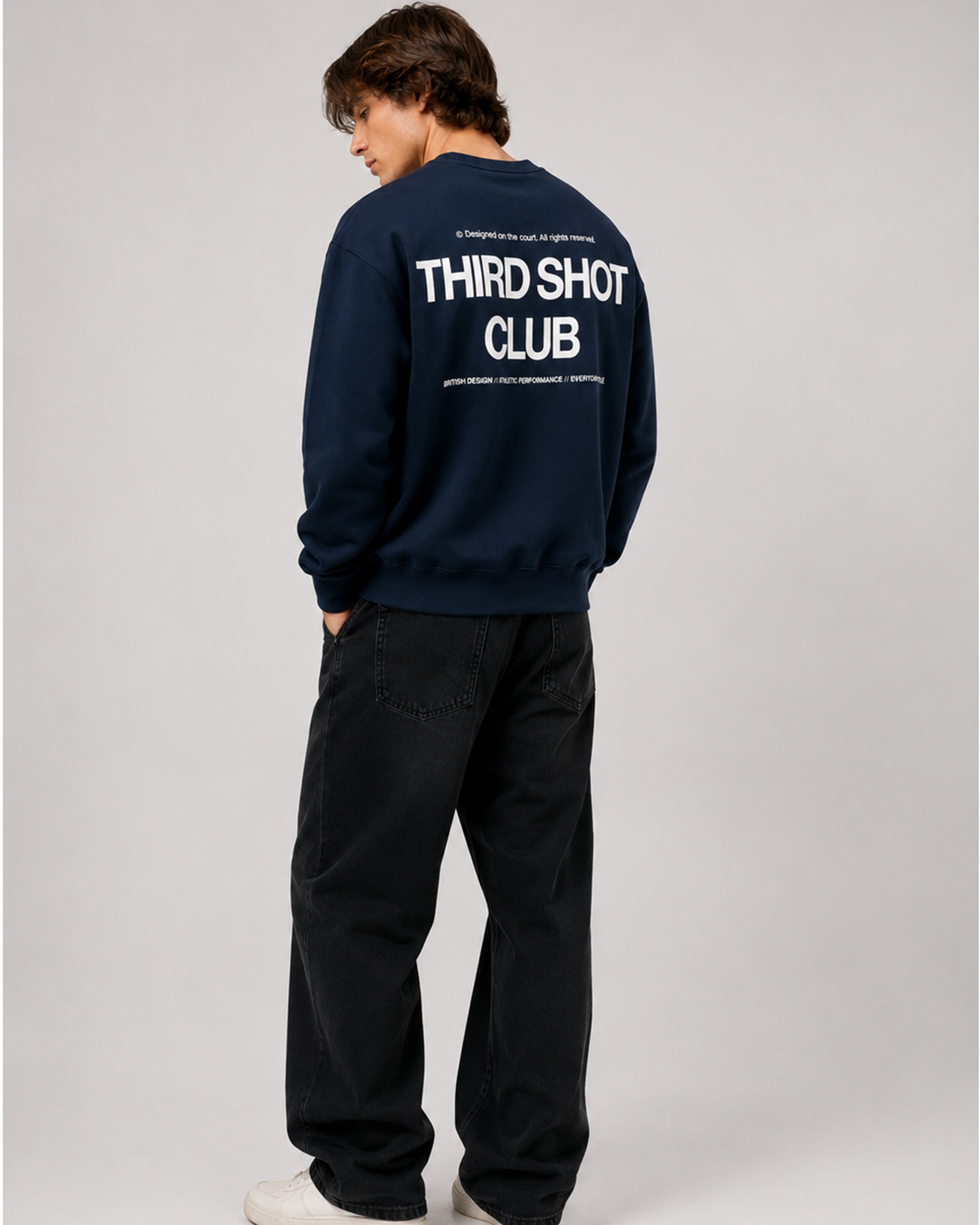 Third Shot Club Oversized Sweatshirt