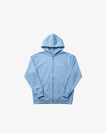 Third Shot The Rae Fluffy Zipped Hoodie — padel & pickleball hoodie