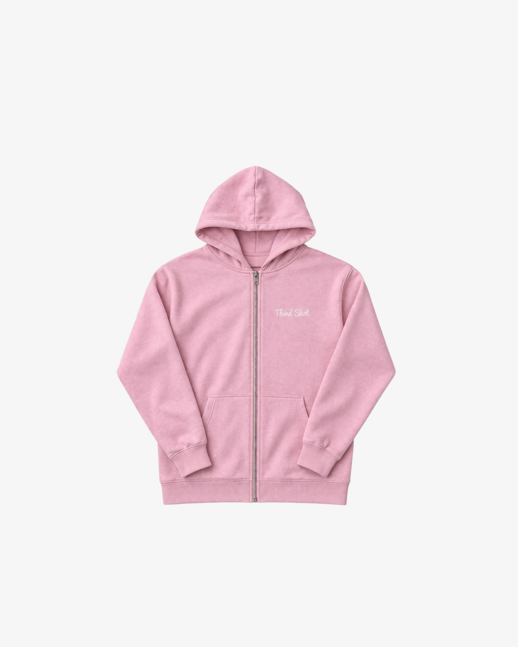 Third Shot The Rae Fluffy Zipped Hoodie — padel & pickleball hoodie