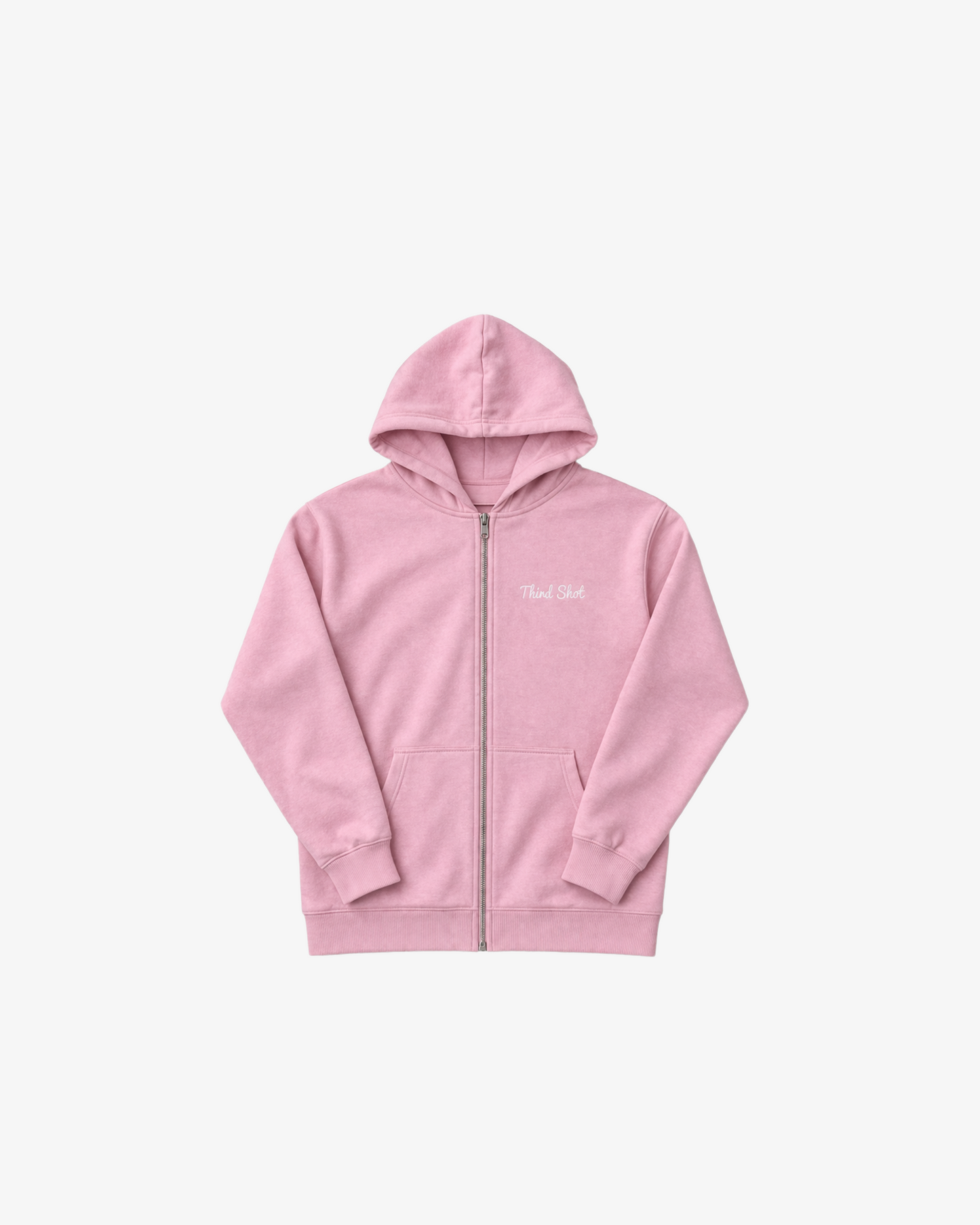 Third Shot The Rae Fluffy Zipped Hoodie — padel & pickleball hoodie