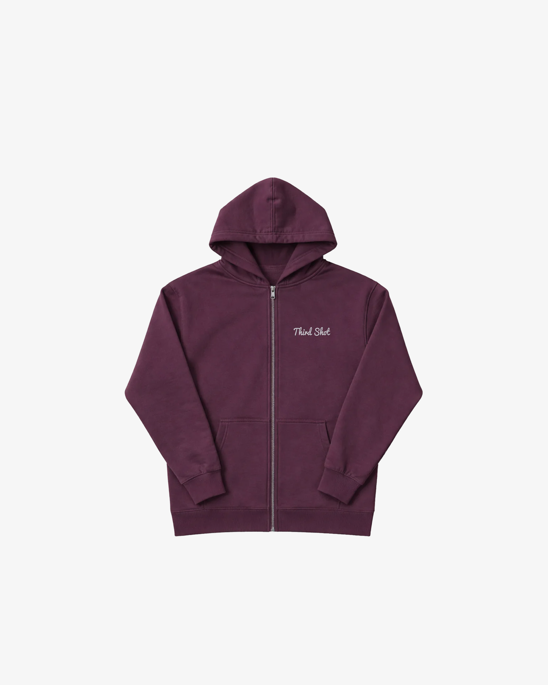 Third Shot The Rae Fluffy Zipped Hoodie — padel & pickleball hoodie