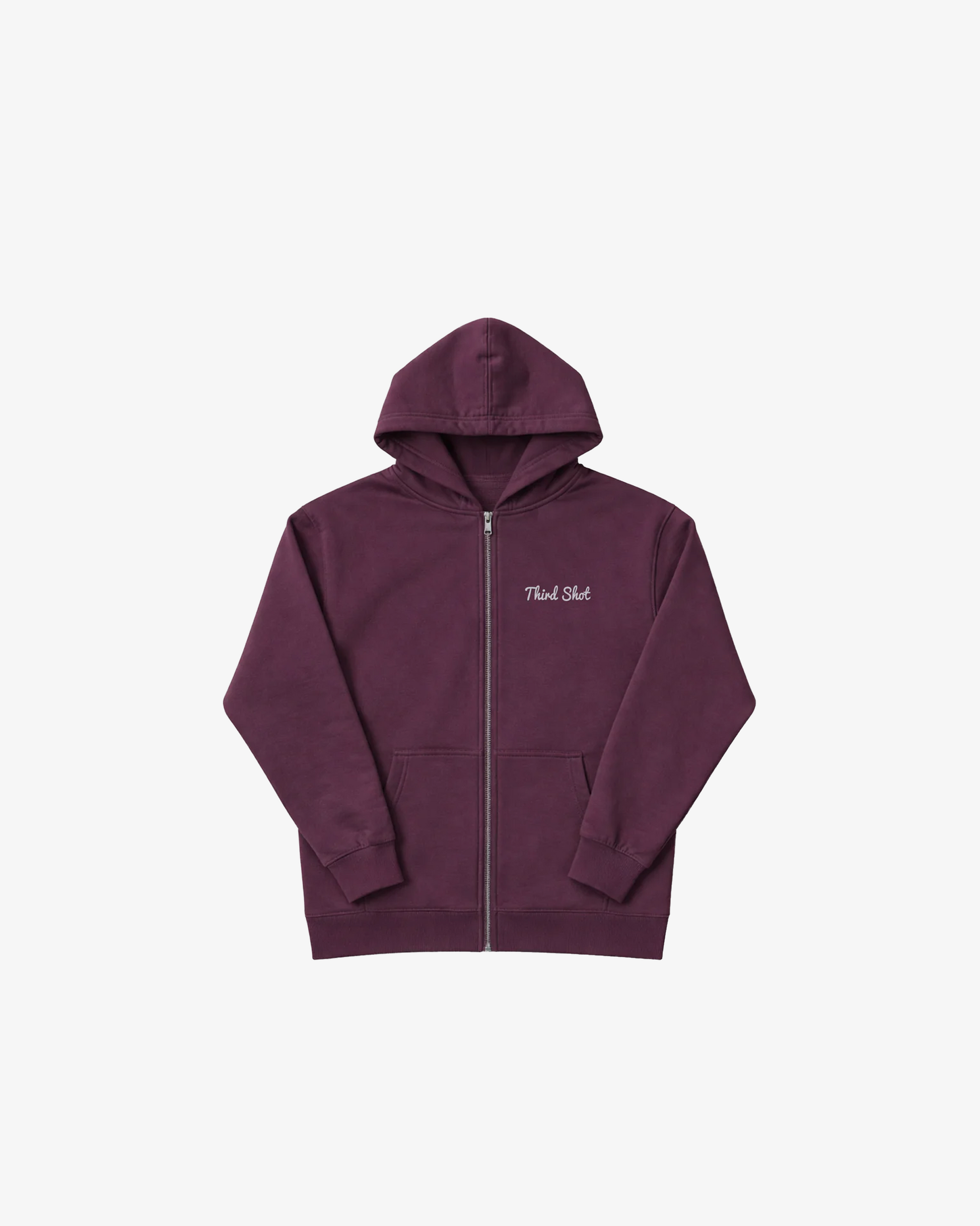 Third Shot The Rae Fluffy Zipped Hoodie — padel & pickleball hoodie