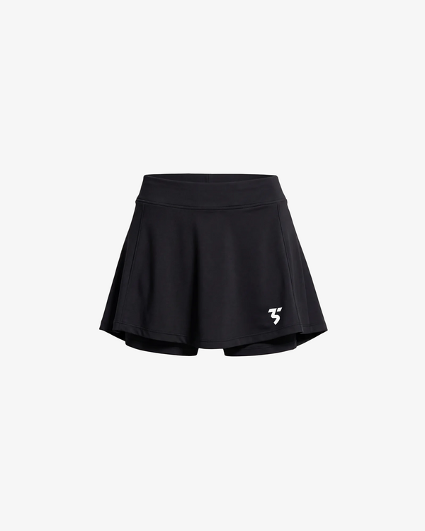 Third Shot Women's Tennis & Padel Skort – Black