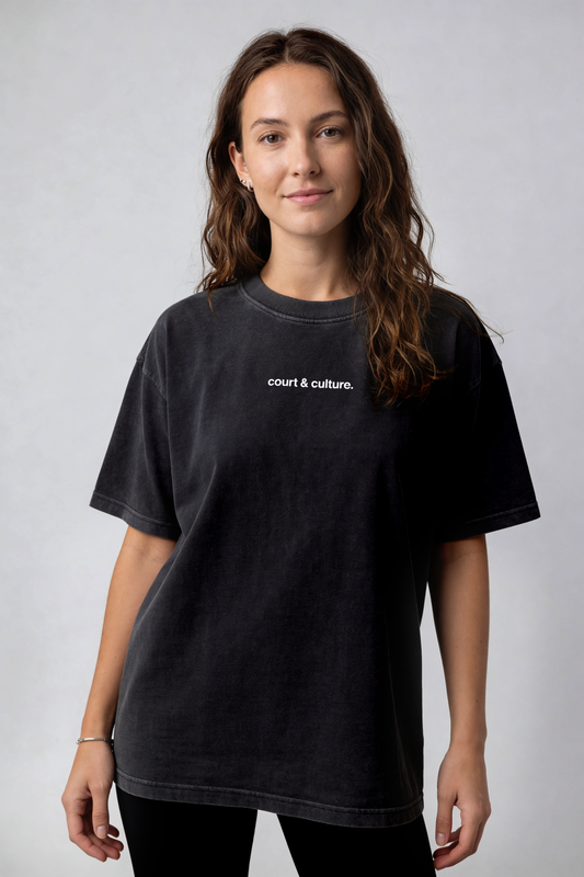 Court & Culture Heavyweight Garment Dyed T-Shirt