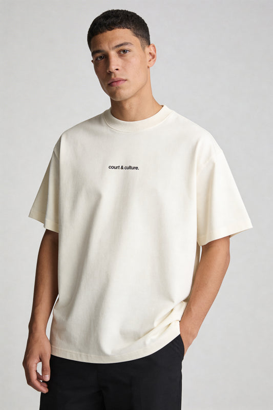 Court & Culture Heavyweight Boxy T-Shirt