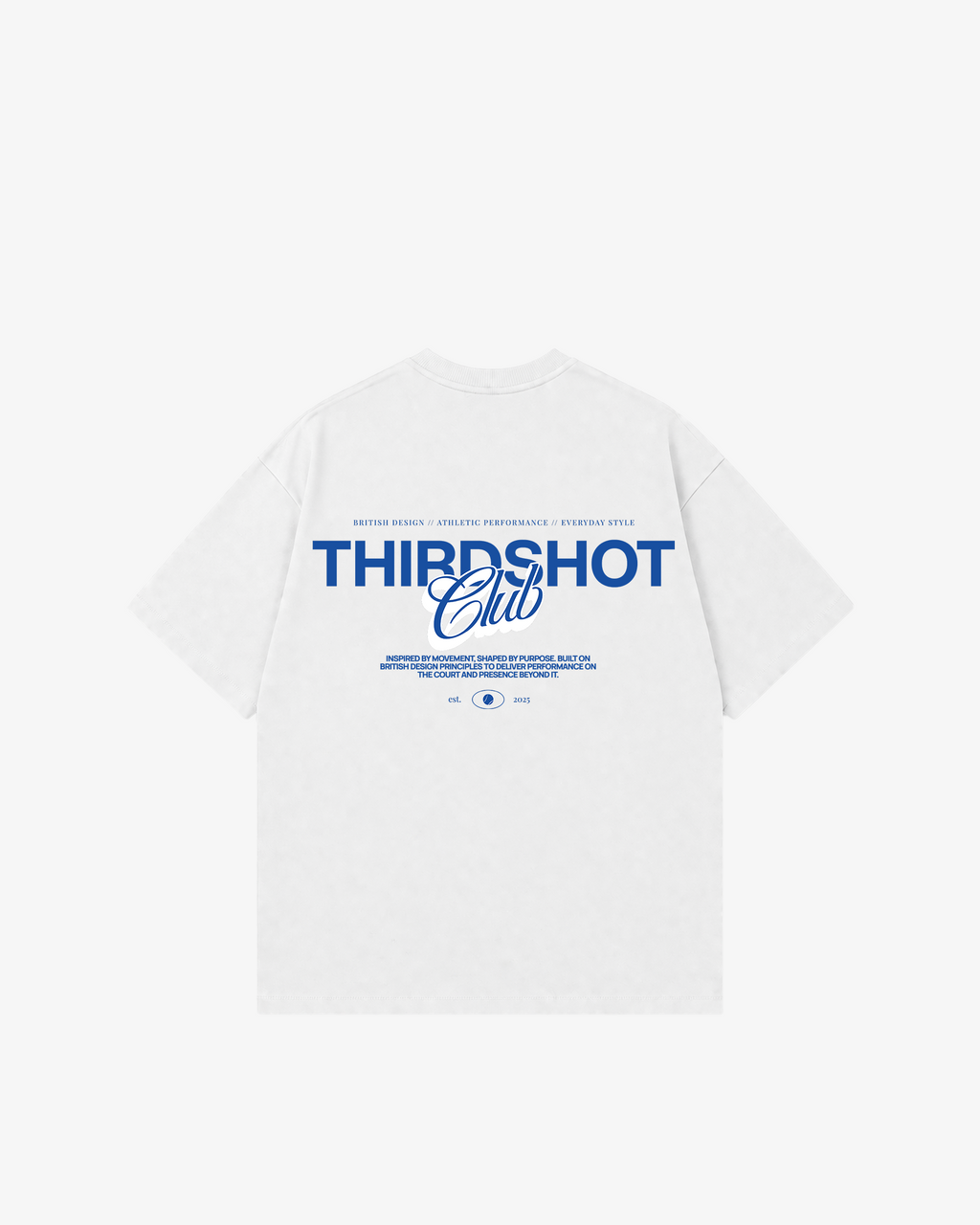 Third Shot Founded Box Tee — padel & pickleball t-shirt