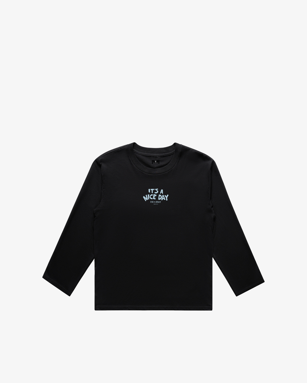 Third Shot Nice Day for a Rally Long Sleeve Tee — padel & pickleball t-shirt